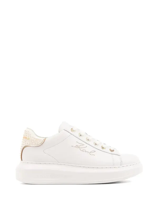 Karl Lagerfeld verfraaid with logo – White (KL62518P01G)