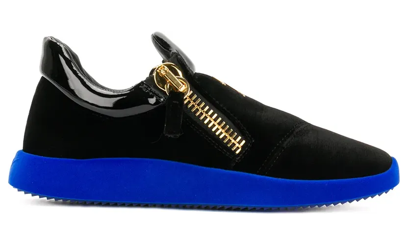 Giuseppe Zanotti Sneakers mit Oversized-Reißverschluss – Schwarz (RW70122002)