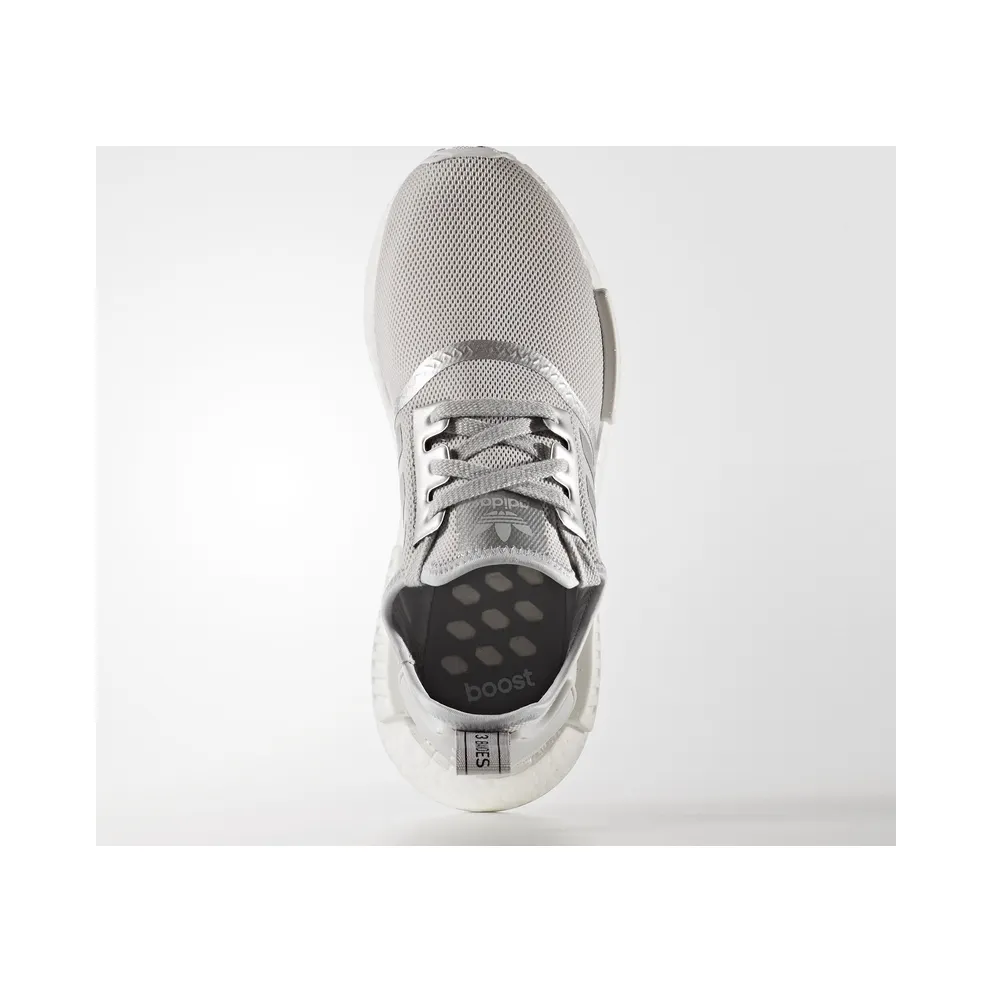 adidas NMD R1 Silver Metal (W) Silver/White (S76004)