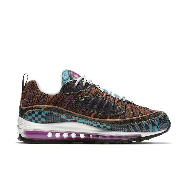Nike Air Max 98 BHM (2019) Black/Multi-Color (CD6090-001)