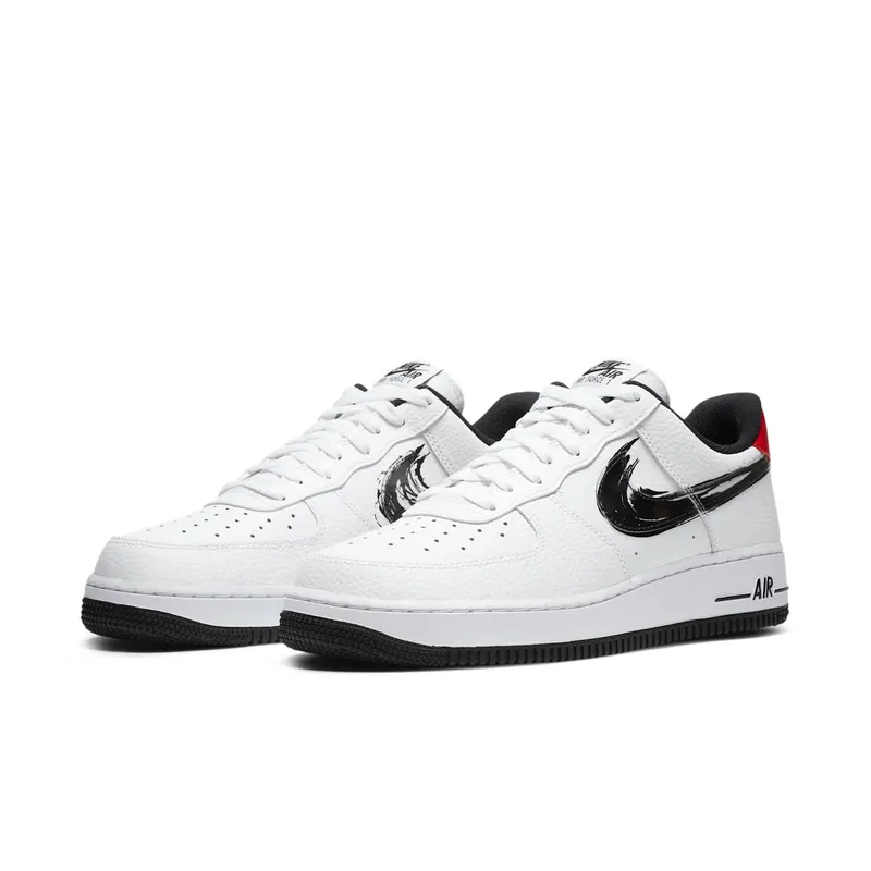 Nike Air Force 1 Low ‘Brushstroke Swoosh’ White (2020) (DA4657-100)