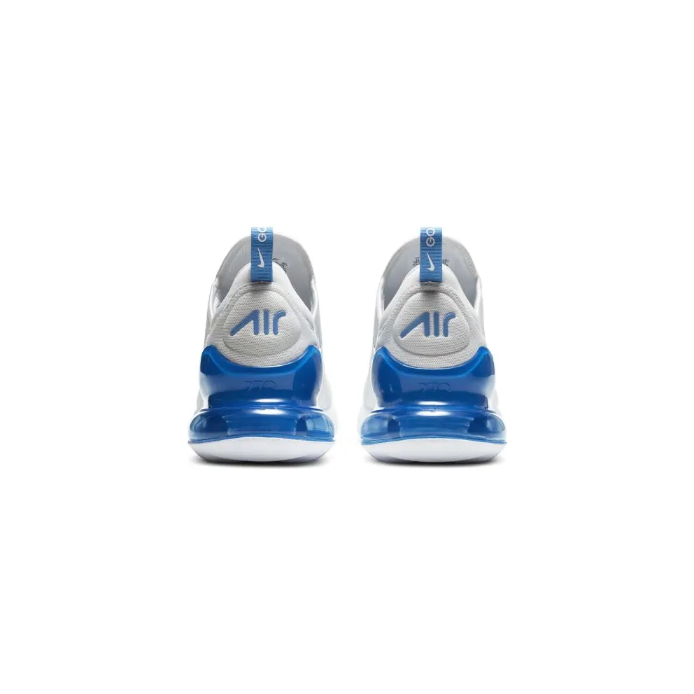 Nike Air Max 270 Golf White University Blue Metallic Summit White/White-University Blue-Coast (CK6483-101)