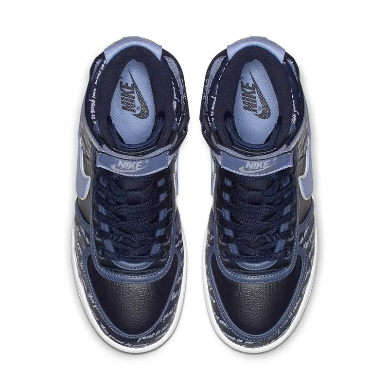 Nike Vandal High This Game Is Mine (W) Blackened Blue/White-Twilight Pulse (AH6826-401)