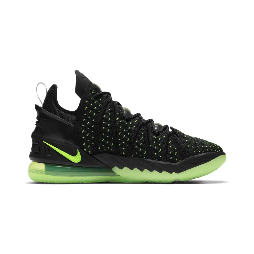 LeBron 18′ Black/Electric Green’ Basketball Black (CQ9283-005)