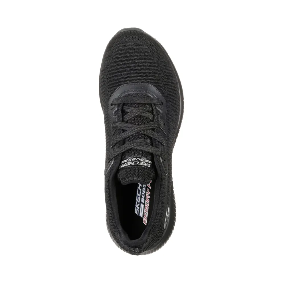 Skechers BOBS Sport Squad – Tough Talk – Black – “Black” (32504 BBK)