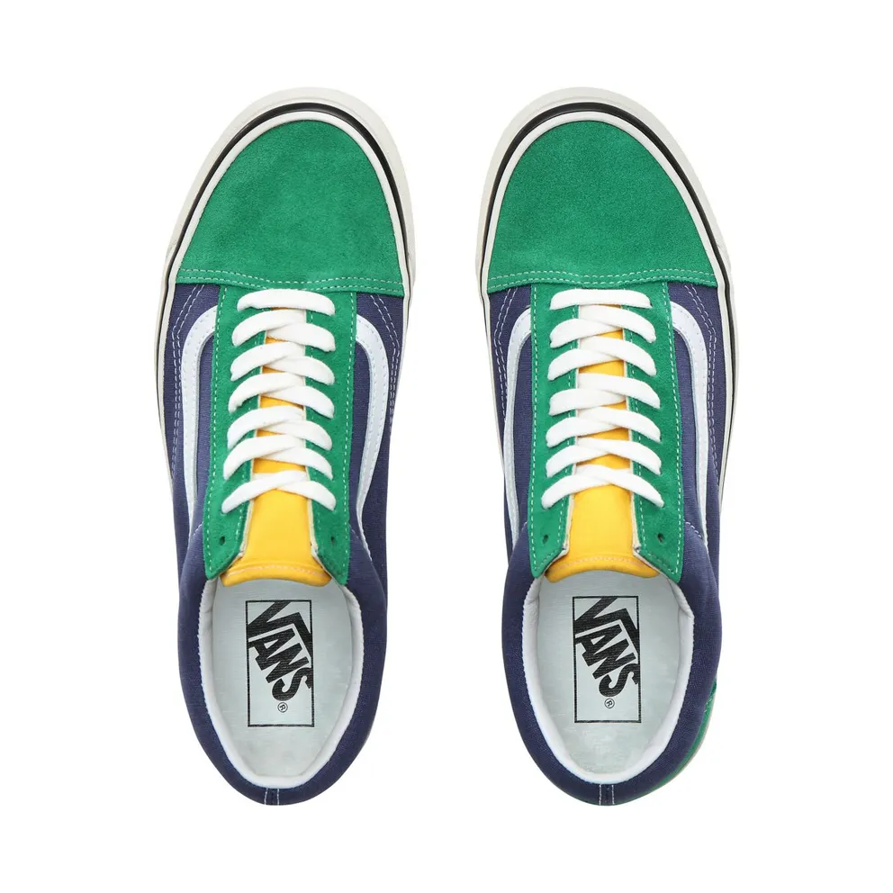 Vans Old Skool 36 DX Anaheim Factory Emerald Navy OG Emerald/OG Navy (VN0A38G2VZQ)