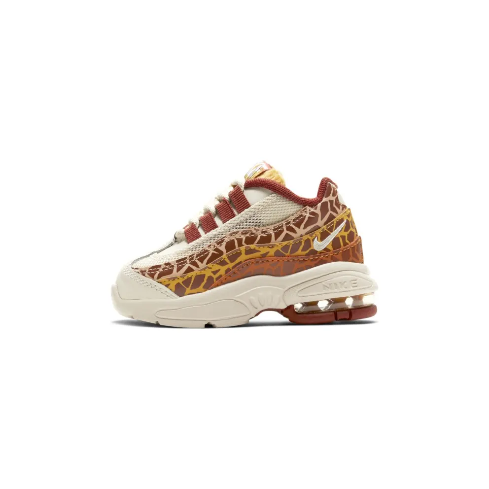 Nike Air Max 95 Giraffe (TD) Light Cream/Russet-Rugged Orange-Pollen Rise (CU4680-200)