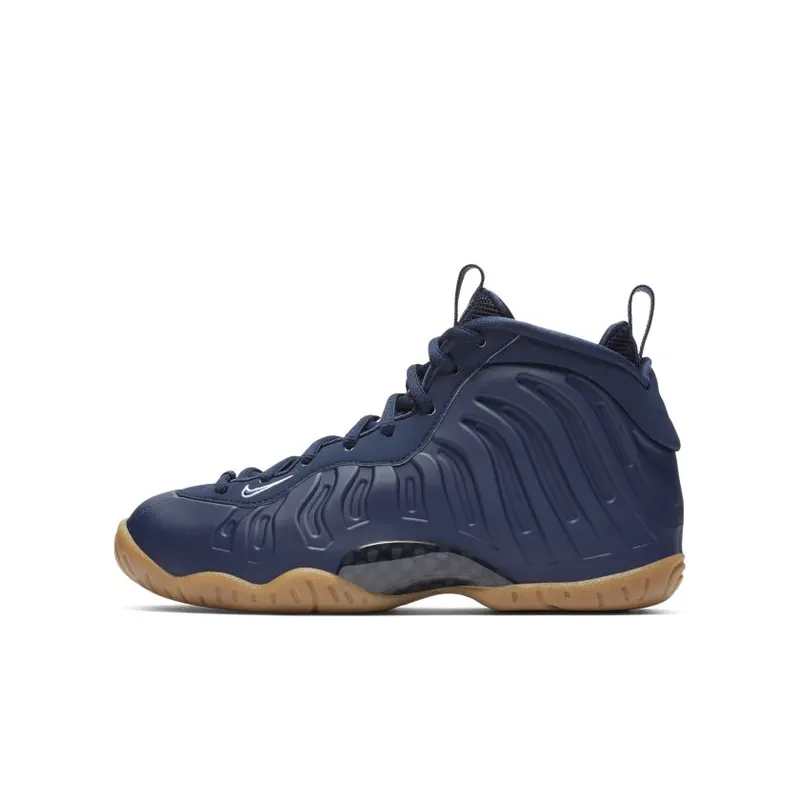 Nike Air Foamposite One Navy Gum (GS) Midnight Navy/Midnight Navy-Gum Light Brown-White (644791-405)