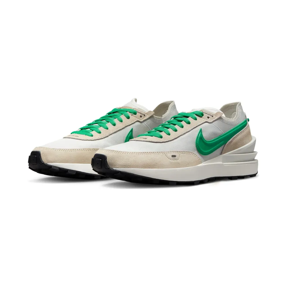 Nike Waffle One SE Light Bone Stadium Green (DV0810-001)