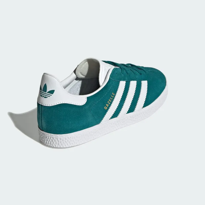 adidas Gazelle Legacy Teal Cloud White Gold Metallic (IF9800)