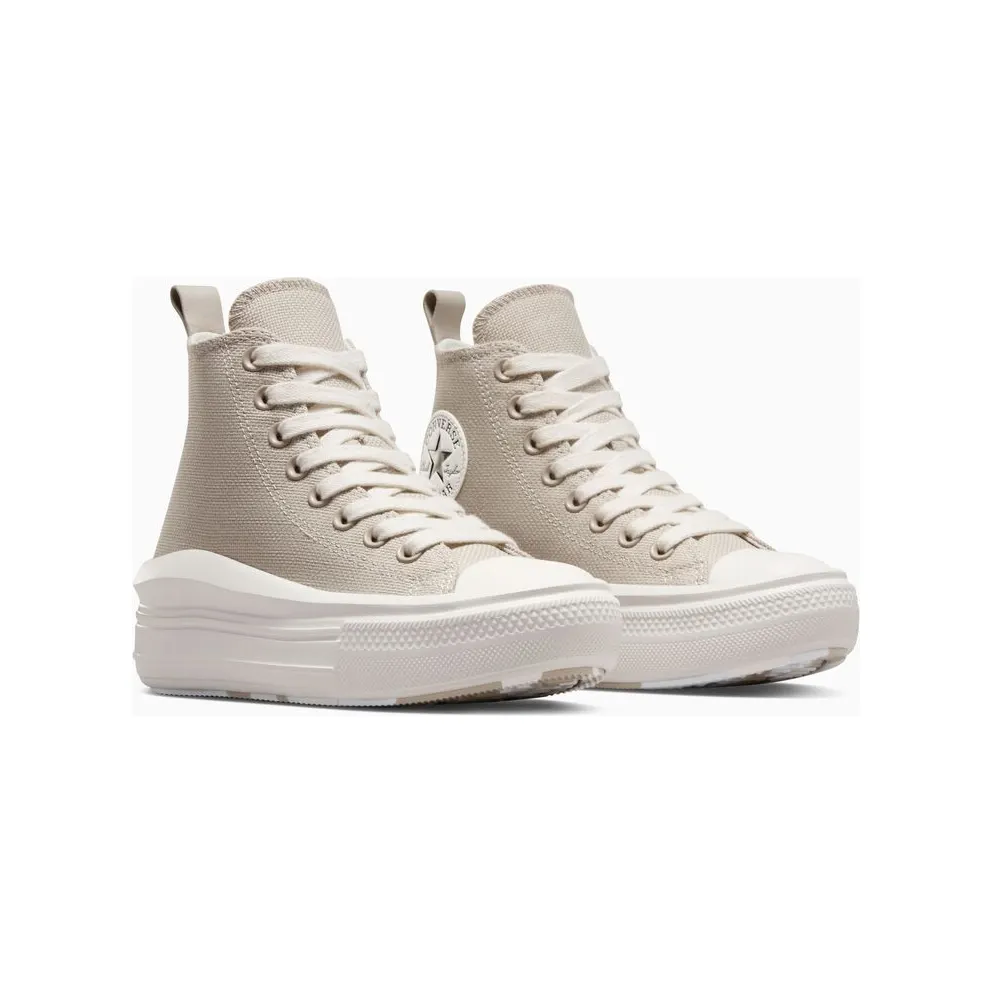 Converse Chuck Taylor All Star Move Platform Beach Stone/egret/Black (A09100C)