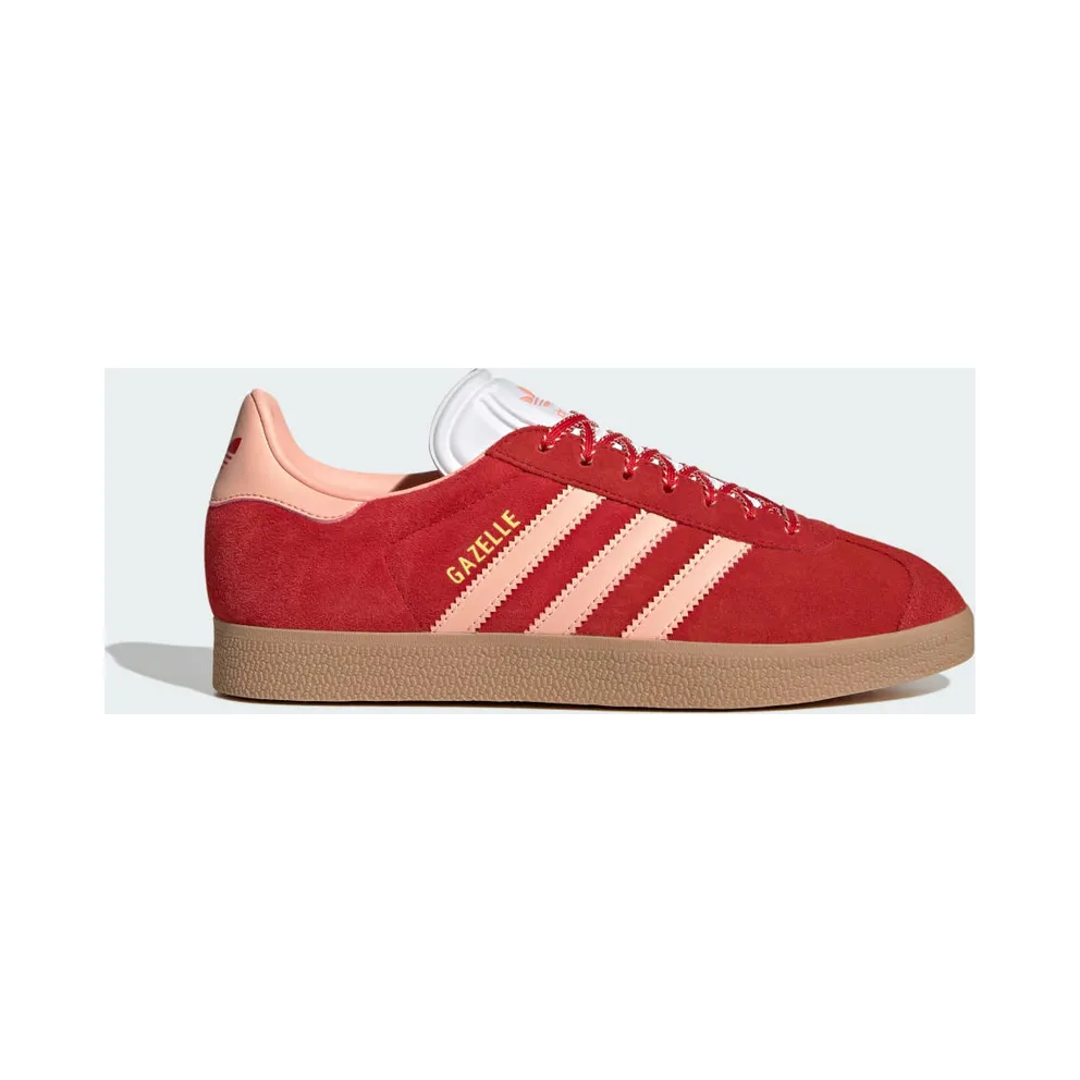 Adidas Gazelle Better Scarlet / Glow Pink / Gold Metallic (JH7217)