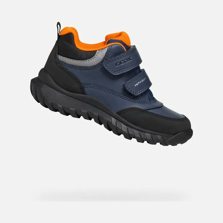 Geox Blue/Orange (J46L0B0MEMSC0057)