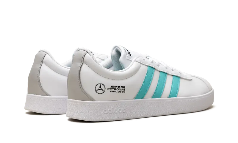 Adidas VL Court “Mercedes-AMG Petronas Formula One Team Cloud White” (JR1069)