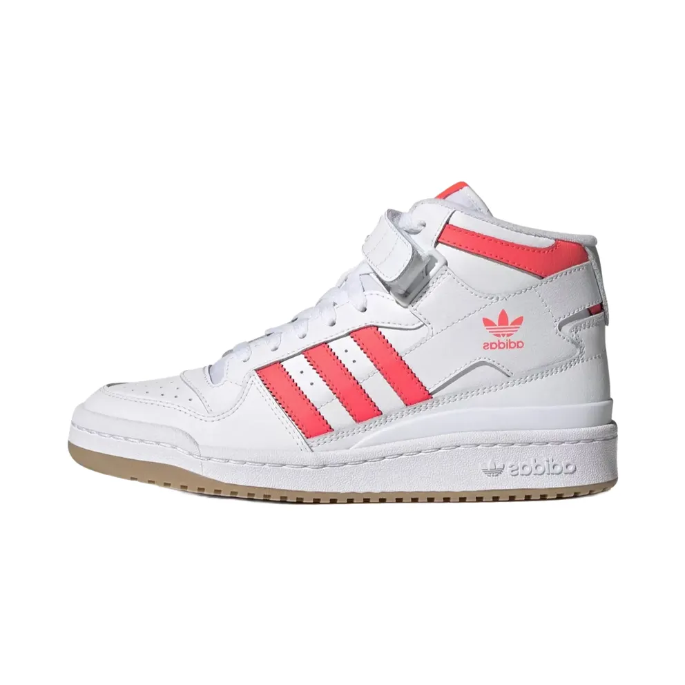 adidas Forum Mid Schuh Cloud White / Turbo / Gum (GY3673)