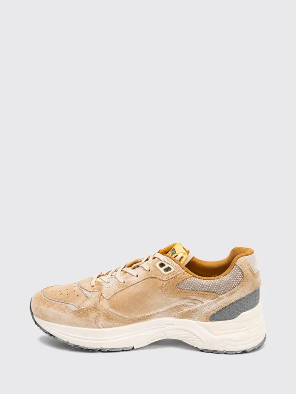 Autry Hyperway Two-Tone Suede with a Worn-Out Effect Milk (HVLMJB02)