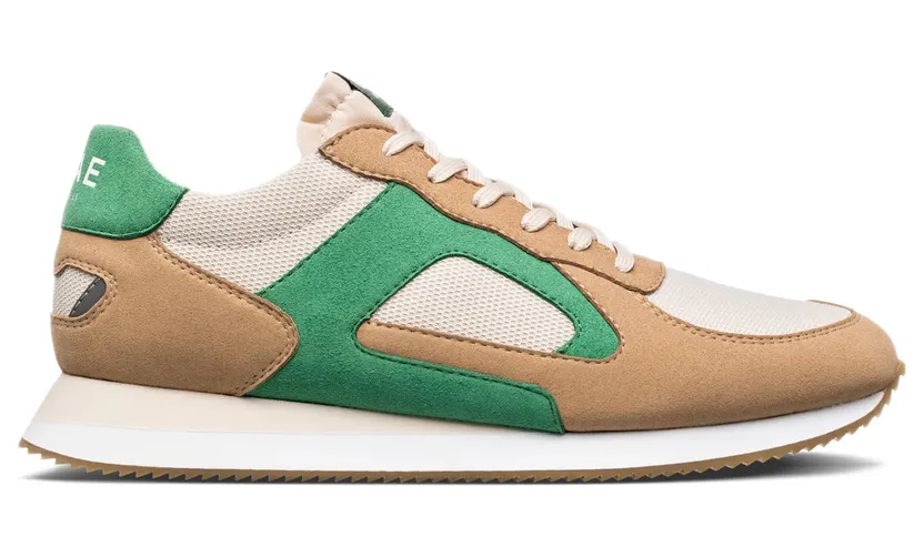 Clae Edson Sand Pine Green Mannen – Sneakers Clae – Lichtbruin – CL22AED02-SPG