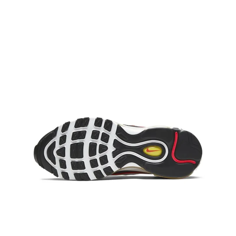 Nike Air Max 98 Bright Crimson (GS) Black/Chrome Yellow/Bright Crimson (BV4872-007)