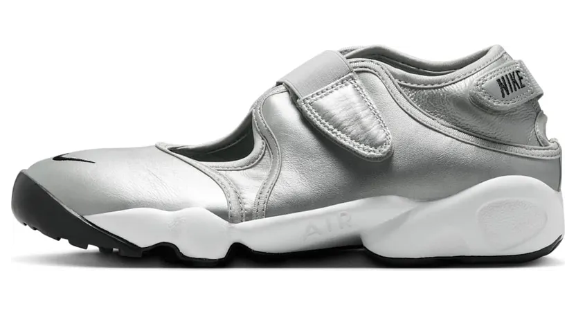 Nike Air Rift Leather Metallic Silver Sail (HM5737-003)