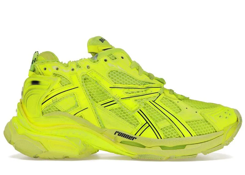 Balenciaga Runner Fluorescent Yellow (677403W3RB47500)