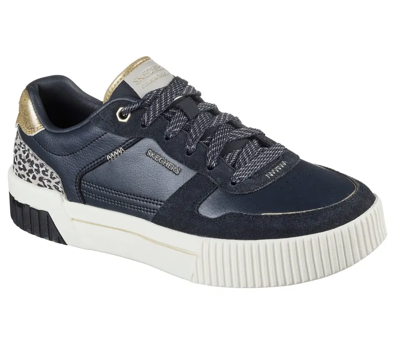 Skechers Jade – Lustrous Luxury Sneaker Black