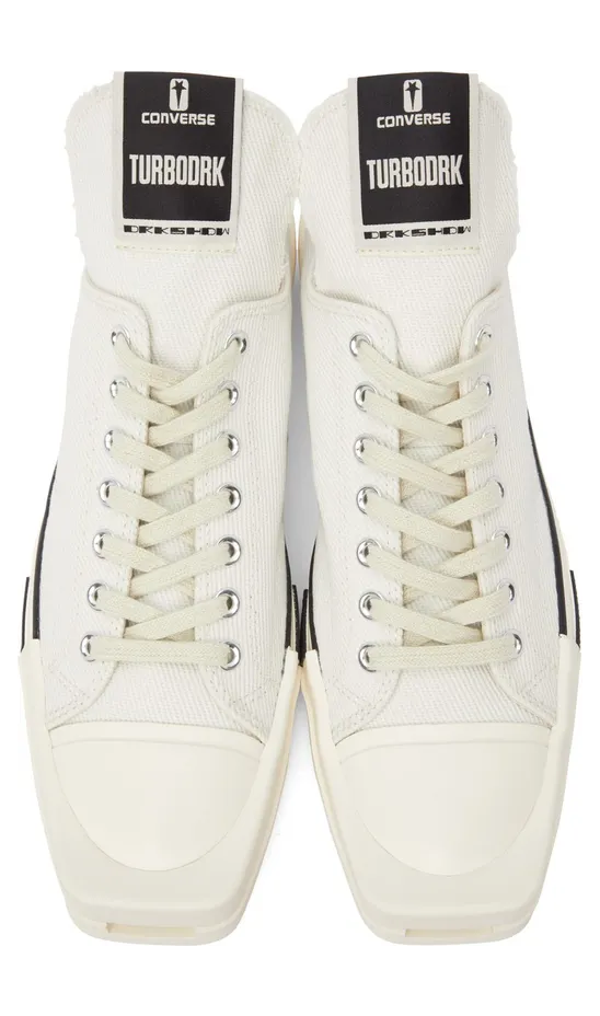 Rick owens Off-White Converse Edition TurboDrk Chuck 70 Low 111 MILK (DC02AX766 CTDR1) (5)