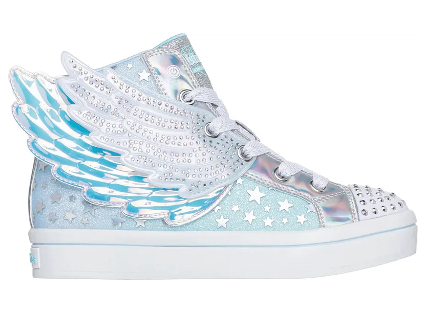 Skechers Twinkle Toes: Twi-Lites 2.0 – Dreamy Wings Sneaker Licht Blauw