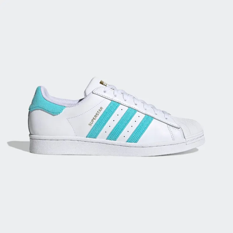 Adidas Superstar Pulse Aqua / Cloud White / Gold Metallic (H00206)