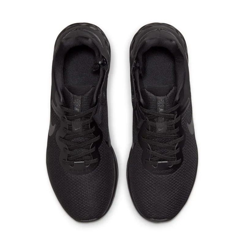 Nike Revolution 6 FlyEase Next Nature Easy On/Off Road Running Black 50% Sustainable Materials (DC8992-001)