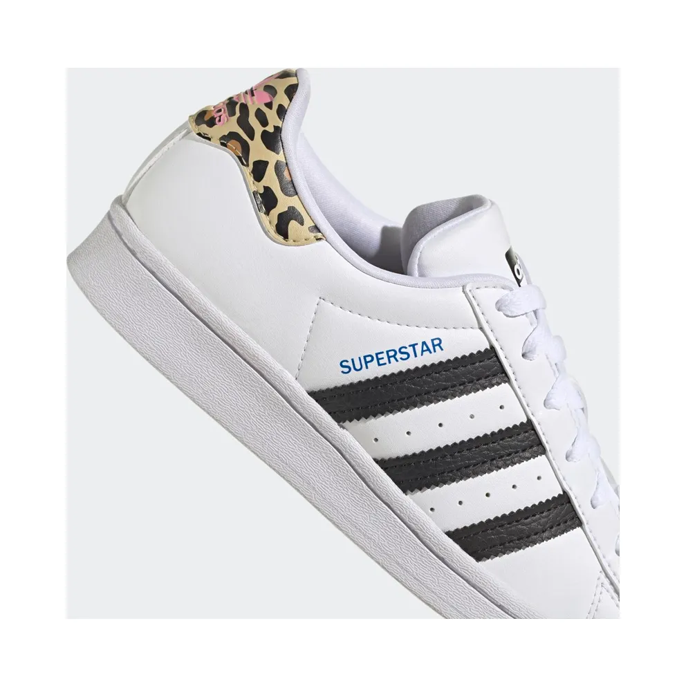 Adidas Superstar Cloud White / Core Black / Blue (GW4062)