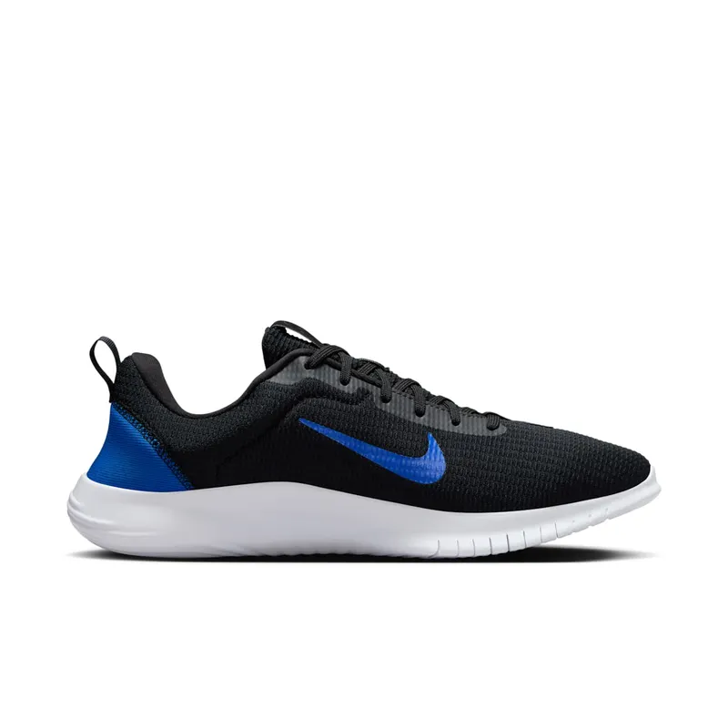 Nike Flex Experience Run 12 Black White Racer Blue (DV0740-006)