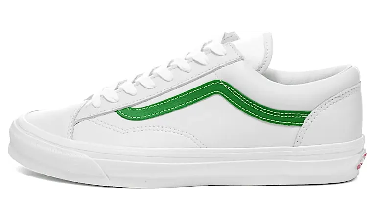 Vans Grey & Green OG Style 36 LX Sneakers (VN0A4BVE21C)
