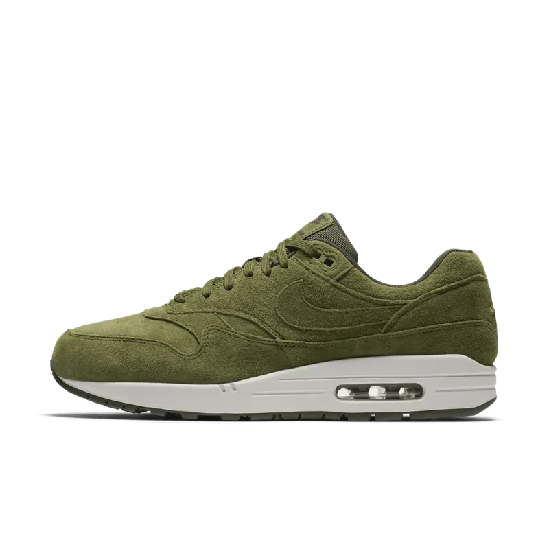 Nike Air Max 1 Olive Canvas Suede Olive Canvas/Sequoia-Light Bone-Olive Canvas (875844-301)