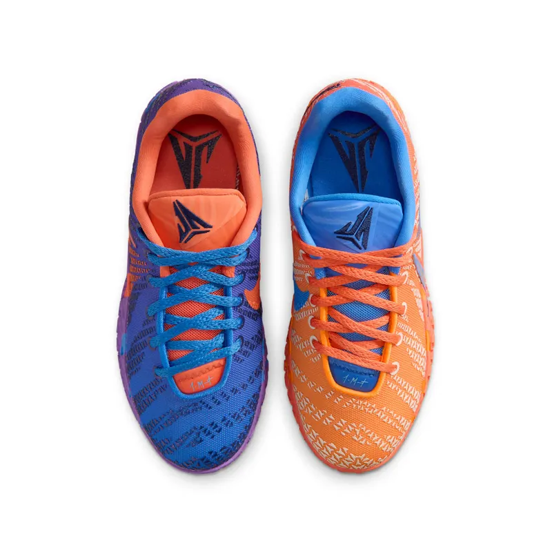 Nike Ja 3 – “Blue Crystal / Turf Orange / Midnight Navy / Metallic Silver” (IO9418-400)