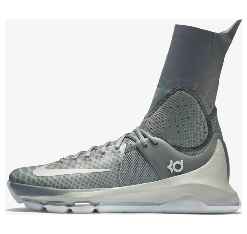 Nike KD 8 Elite ‘Tumbled Grey’ Tumbled Gray/Vivid Orange-Lunar Gray (834185-001)