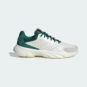 Adidas Courtjam Control 3 Premium Tennisschoenen Core White / Core White / Collegiate Green (JI4236)