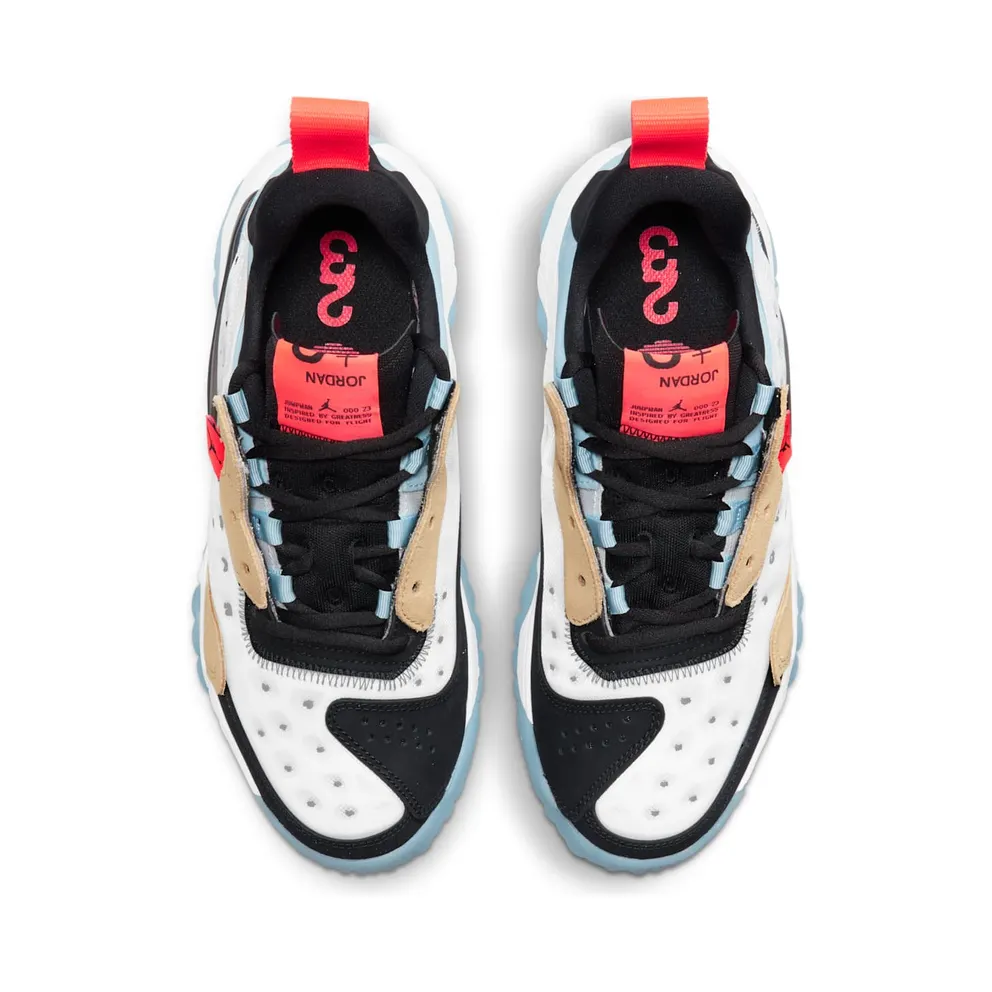 Jordan Delta 2 Women’s Shoe “White / Metallic Silver / Sesame / Flash Crimson” (CW0913-100)