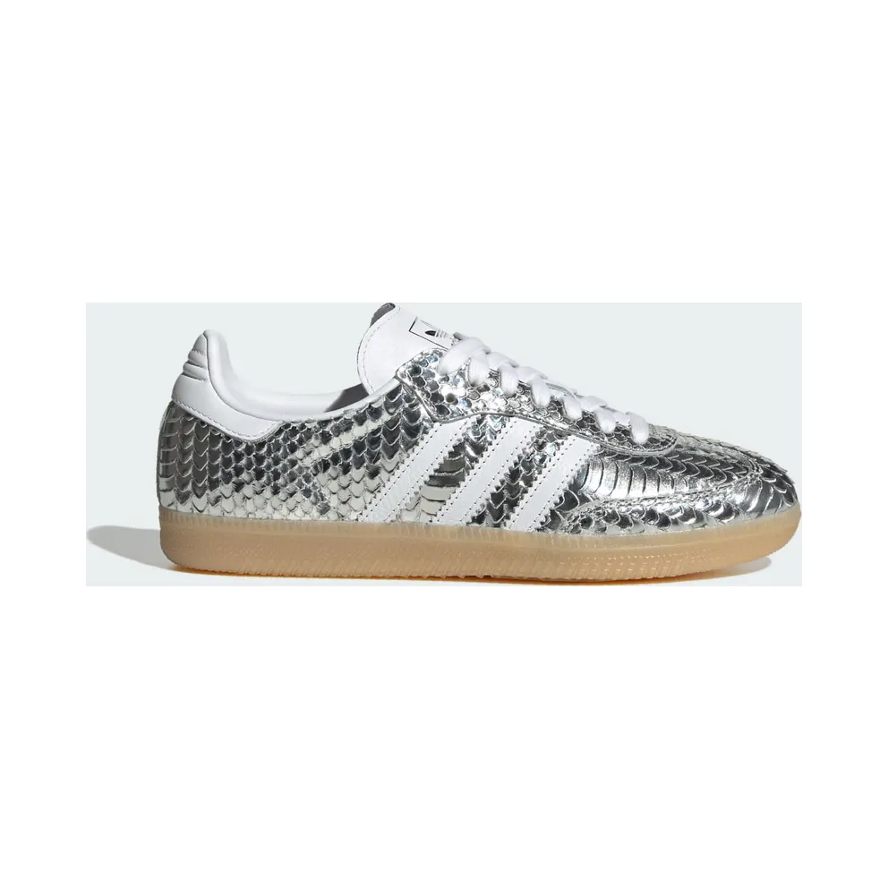 Adidas Samba Slangenprint Silver Metallic (IH9016)