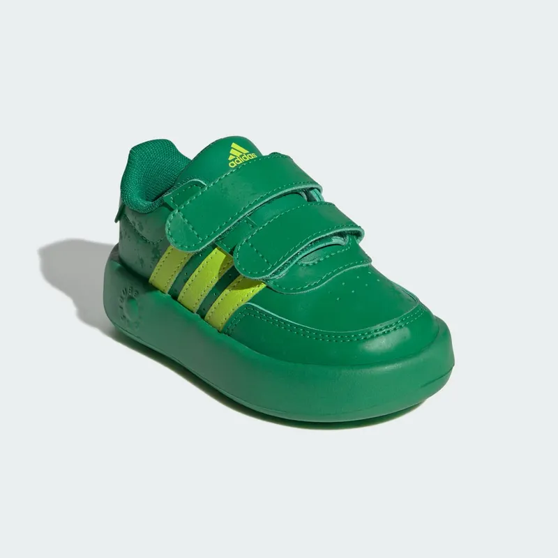Adidas ADIDAS DISNEY MONSTERS INC BREAKNET Shoes PEUTERS Green / Solar Slime / Core Black (JH9234)
