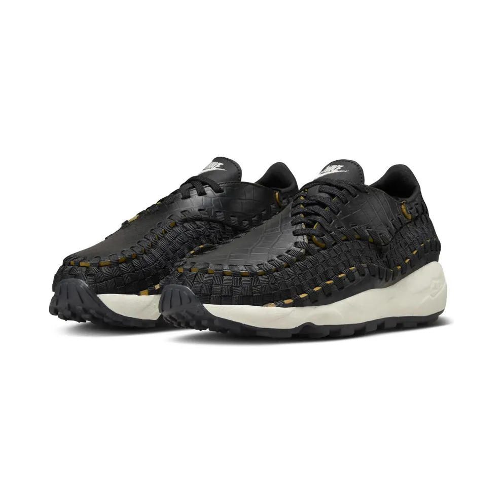 Nike Air Footscape Woven Premium Black/Desert Ochre/Pale Ivory (FQ8129-010)