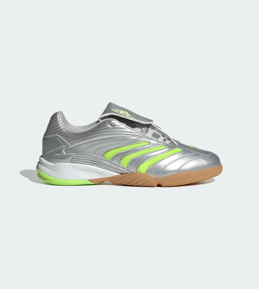 Adidas Predator Sala Silver Metallic / Signal Green / Cloud White (JR1636)