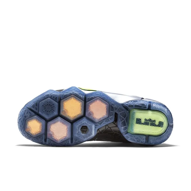 Nike LeBron 12 Flight Wolf Grey/Bright Citrus-Black (684593-080)