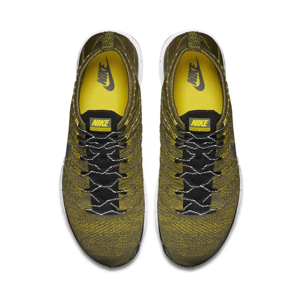 Nike Free Flyknit Chukka Tarp Green Gold (639700-300)