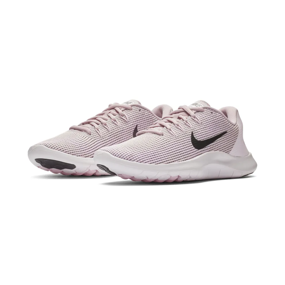 Nike FLEX 2018 RN RUNNING “Plum Chalk / Pink Foam / Pale Pink / Black” (AA7408-500)