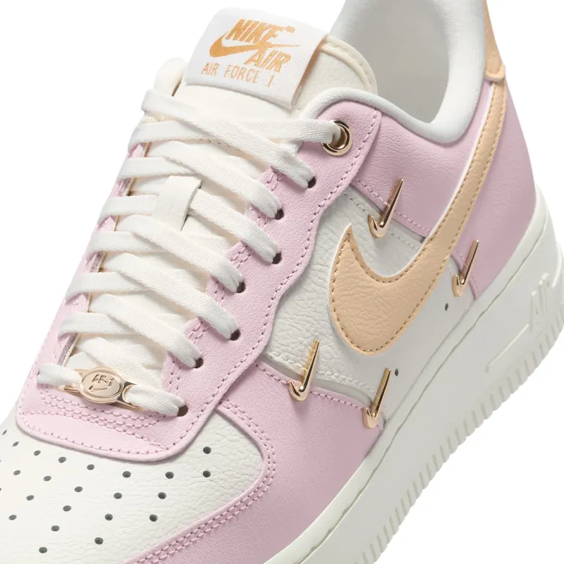 Nike Air Force 1 Low ’07 LX Pink Foam Mini Swoosh (IB2574-600)