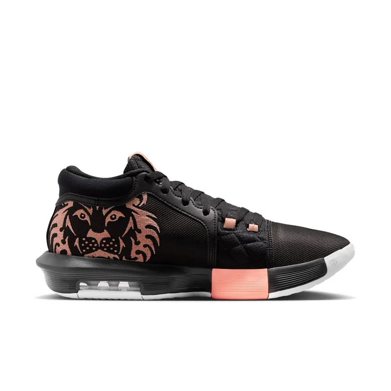 Nike LeBron Witness 8 Black Apricot Agate White (HQ2139-001)