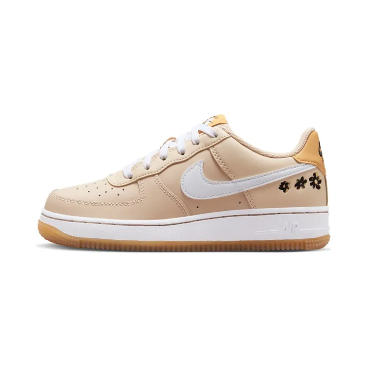 Nike Air Force 1 Low SE Floral “Sand Drift / Twine / Black / White” (FZ1615-100)