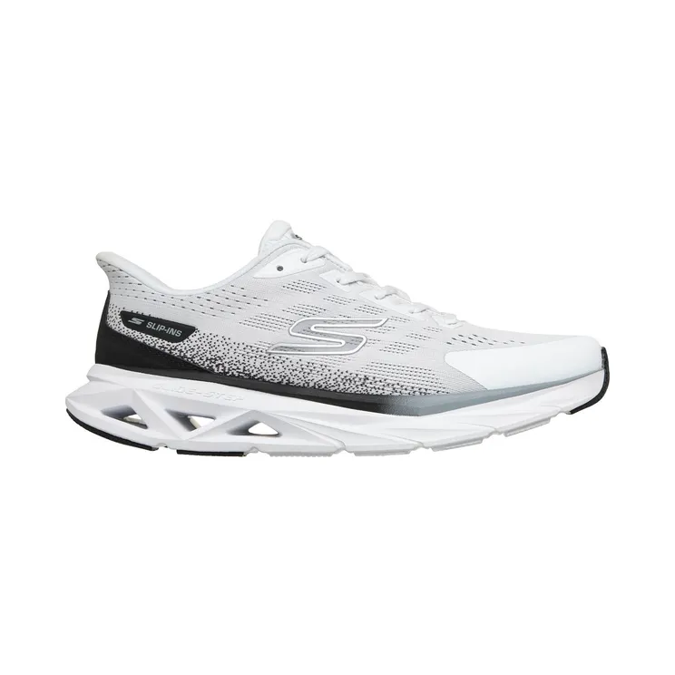 Skechers Slip-ins: Glide-Step Vortex Wit/Zwart