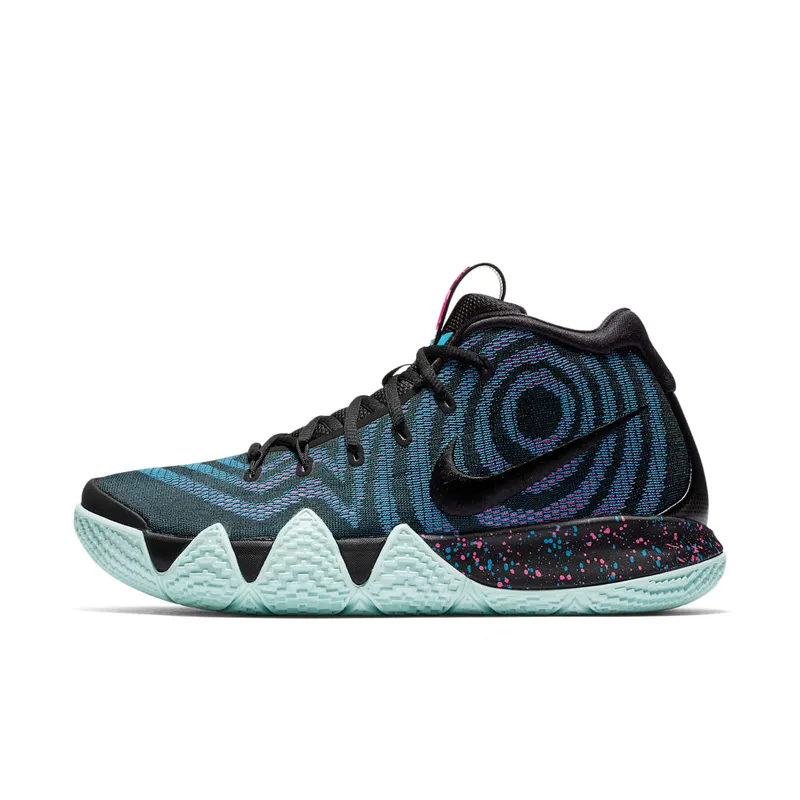 Nike Kyrie 4 80s (Decades Pack) Black/Black-Laser Fuchsia (943806-007)