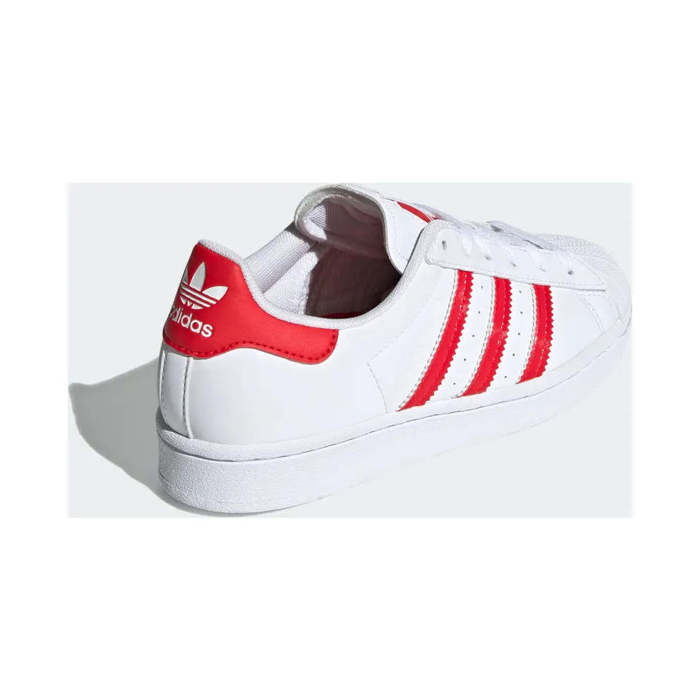 adidas Superstar Cloud White / Vivid Red / Cloud White (FY2569)